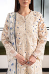 3 Piece Embroidered Lawn Suit