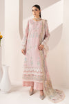 3 Piece Embroidered Paper Silk Suit