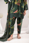 3 Piece Embroidered Lawn Suit