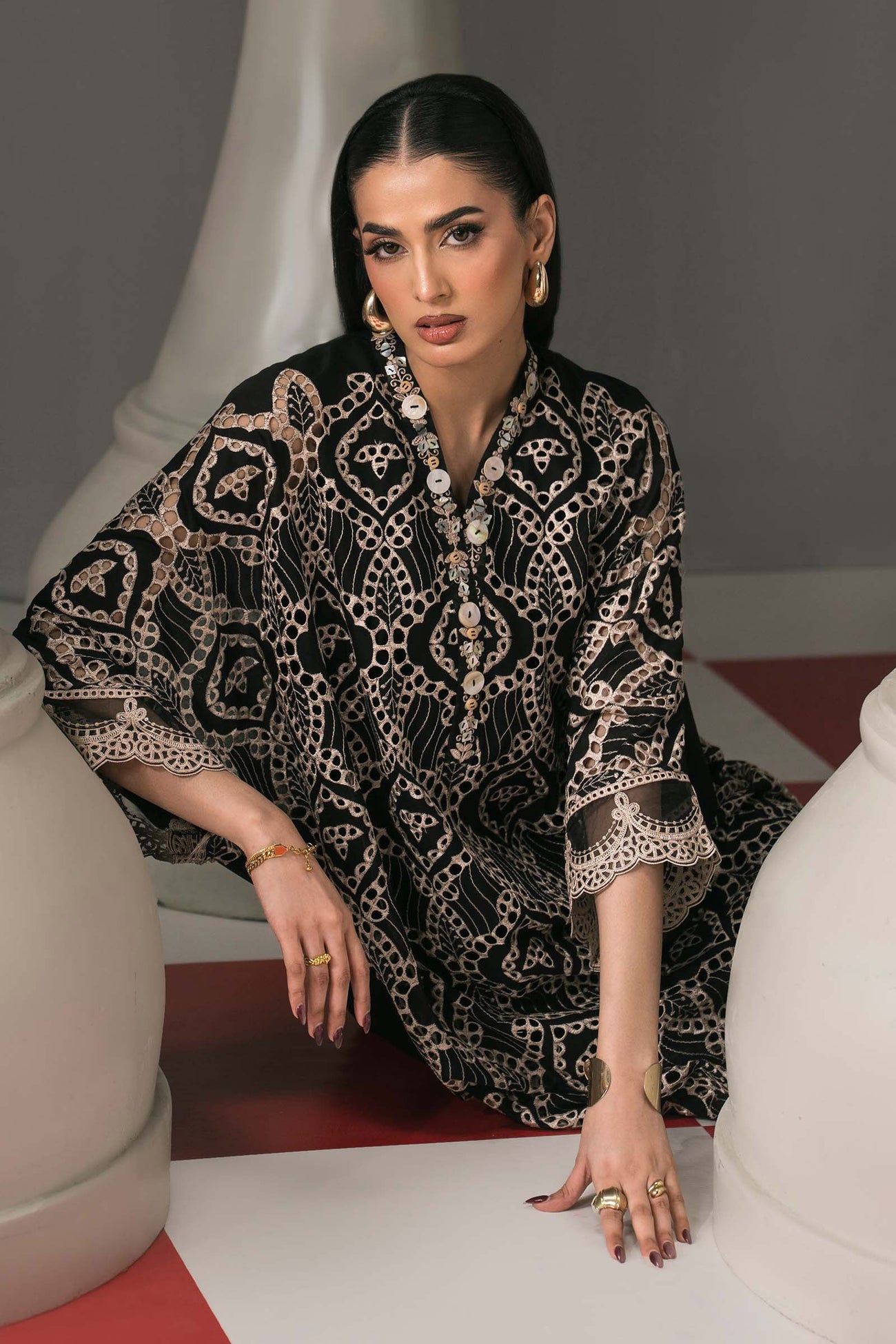 3 Piece Embroidered Lawn Suit