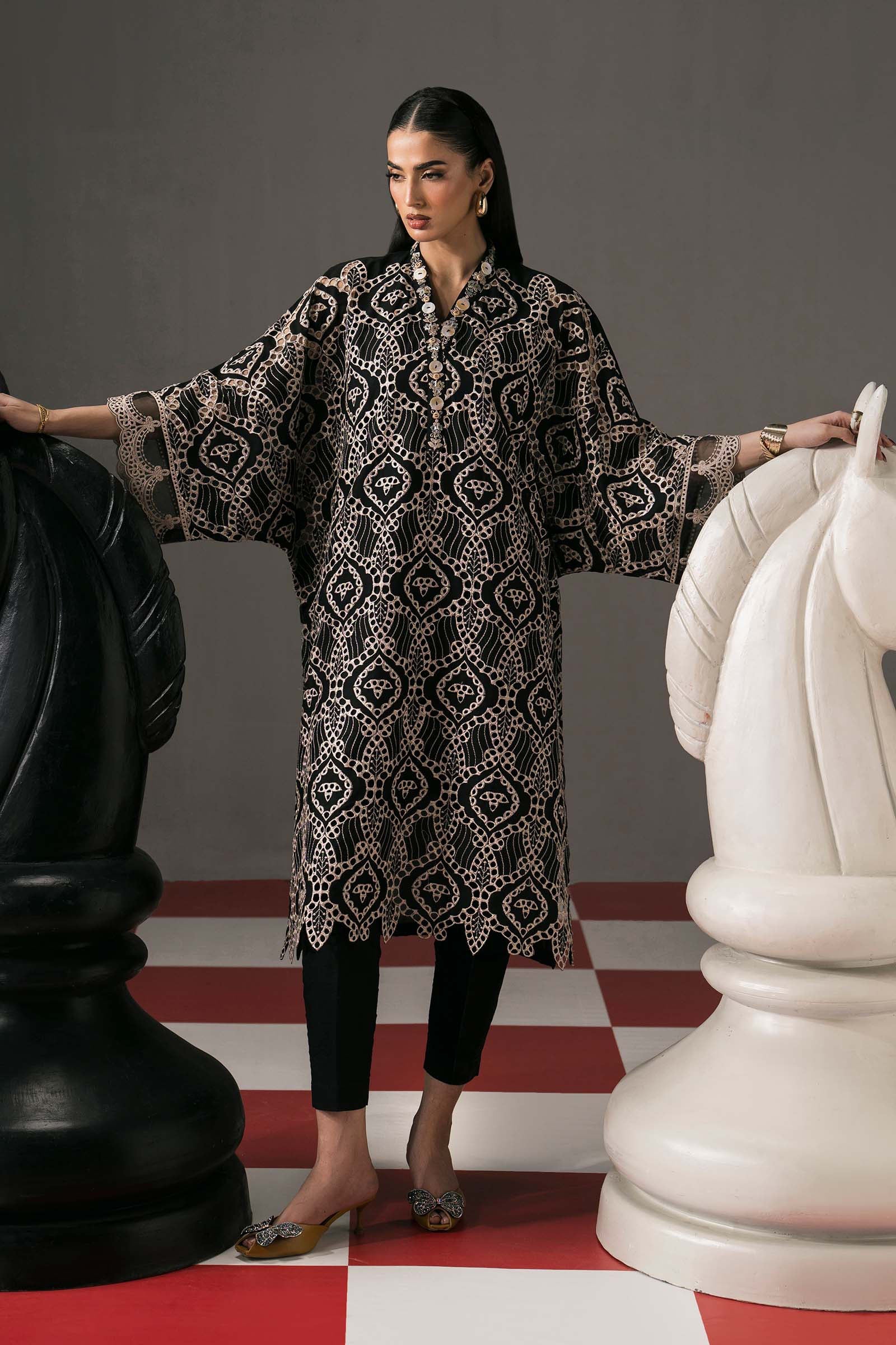 3 Piece Embroidered Lawn Suit