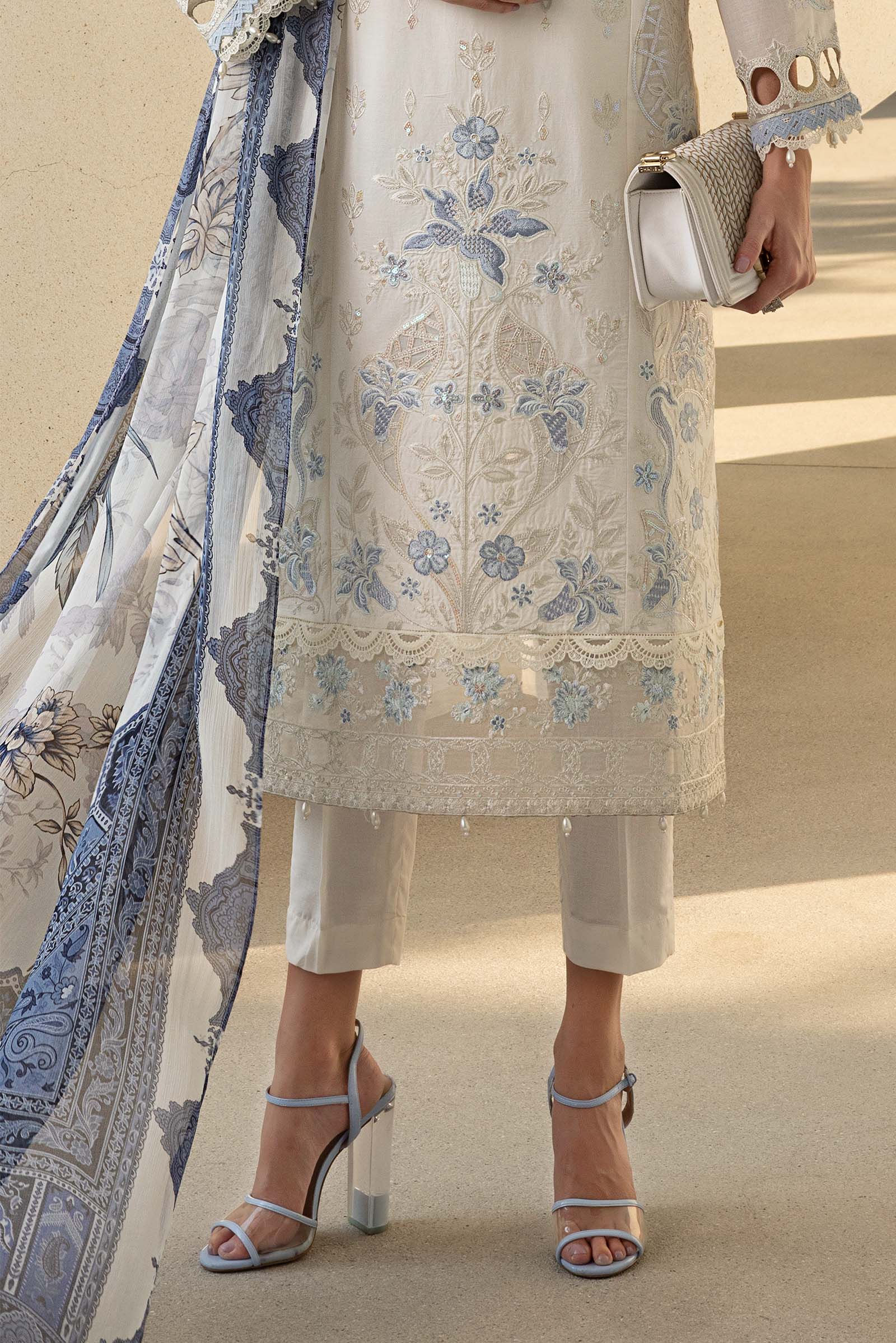 3 Piece Embroidered Lawn Suit