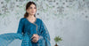 3 Piece Embroidered Net Suit