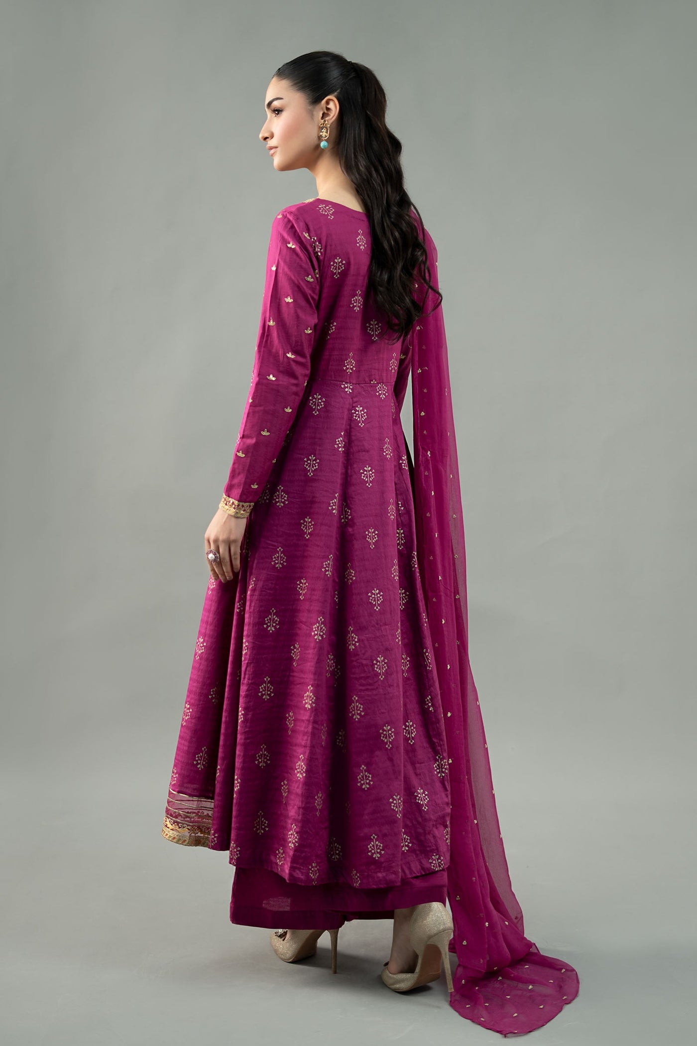 3 Piece Embroidered Suit