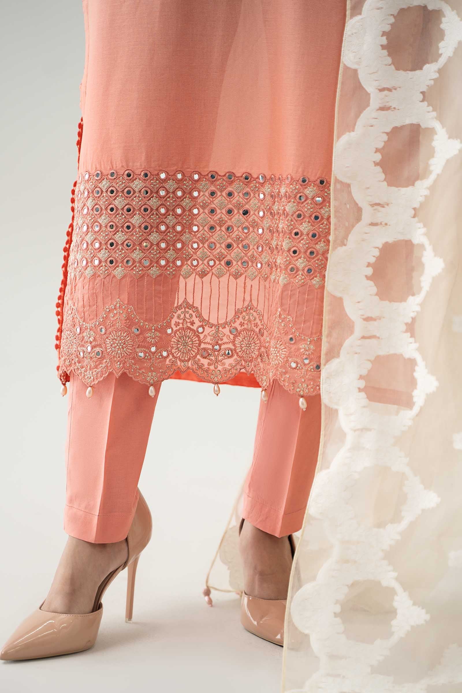 3 Piece Dyed Lawn Suit