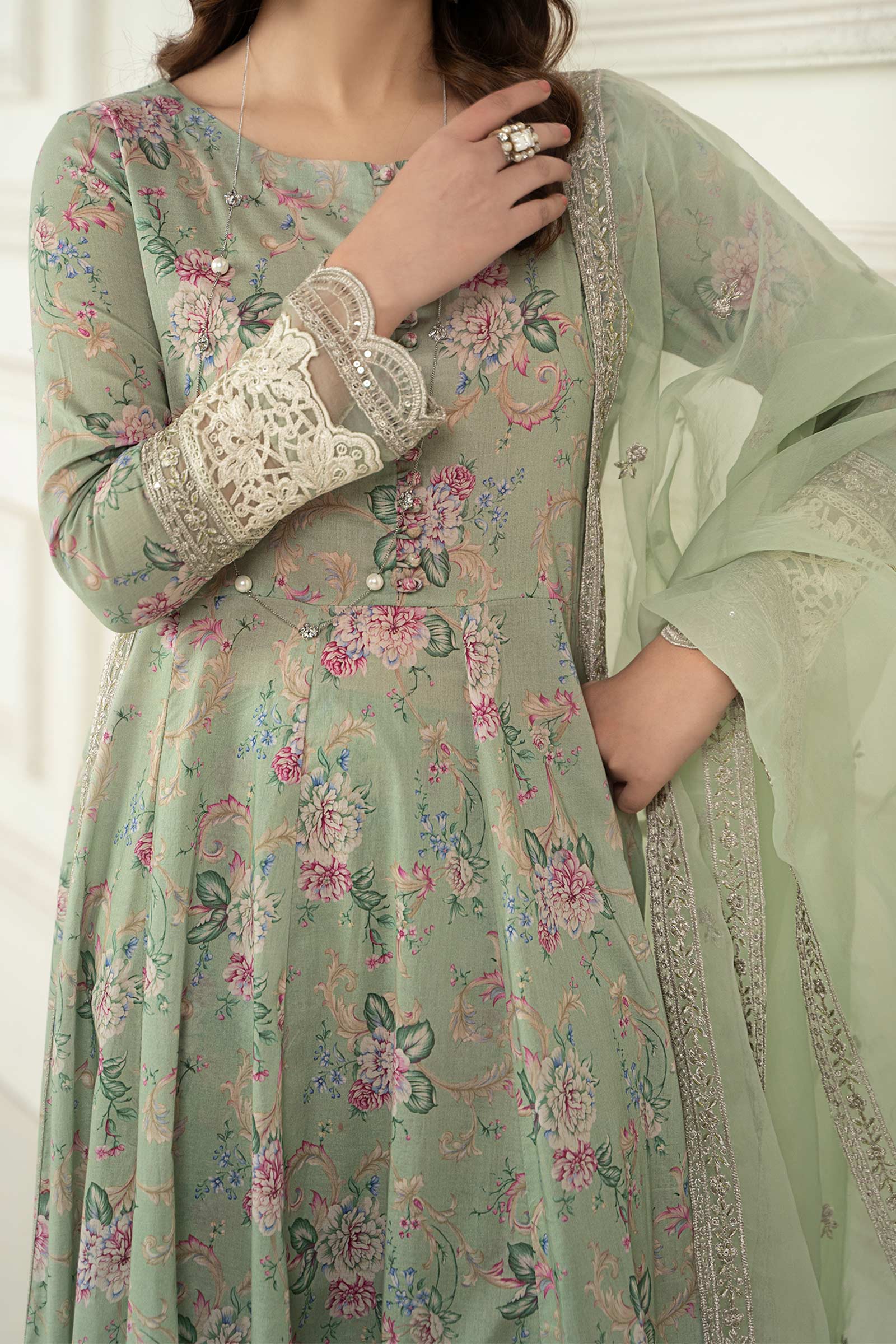 3 Piece Printed Lawn Suit