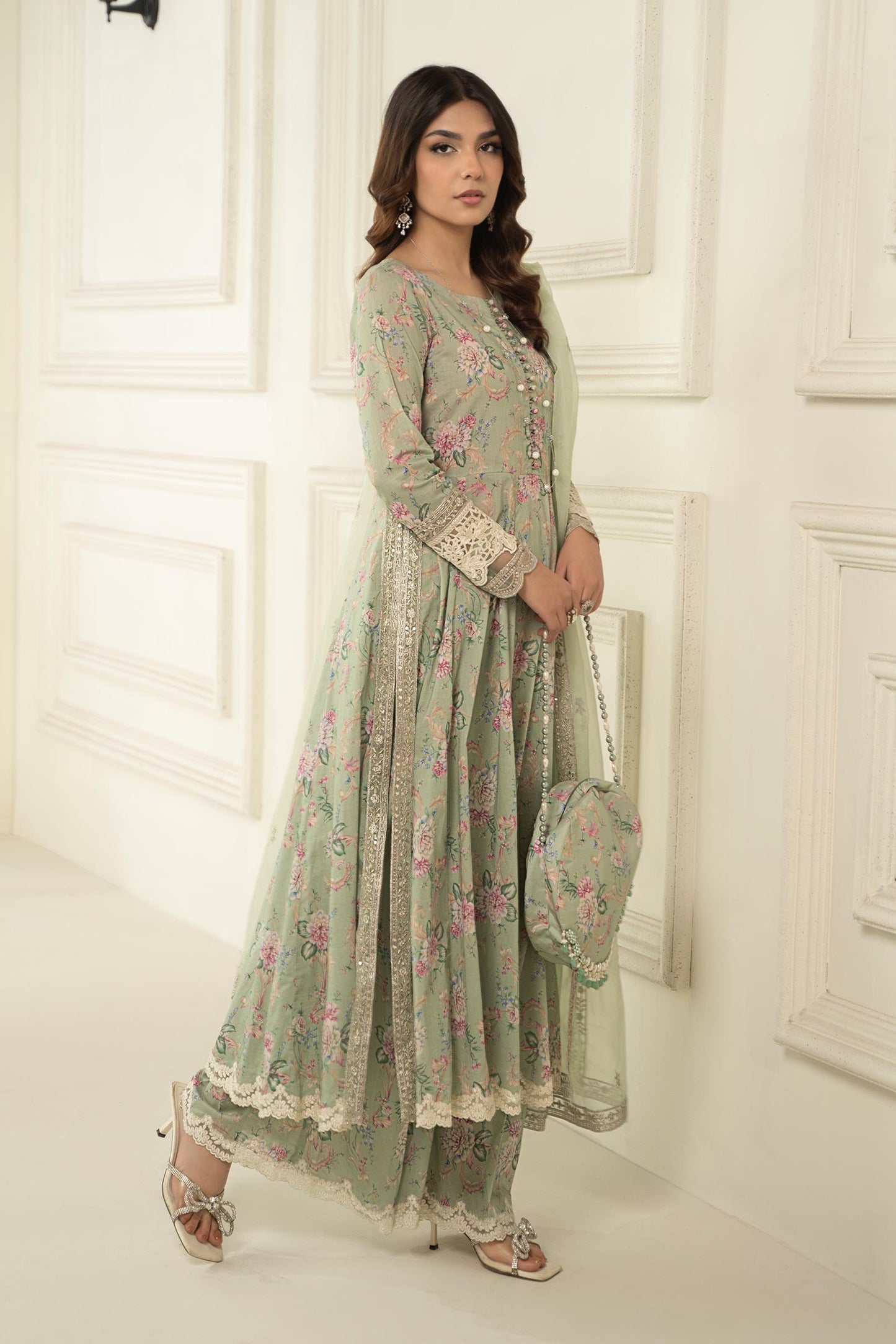 3 Piece Printed Lawn Suit