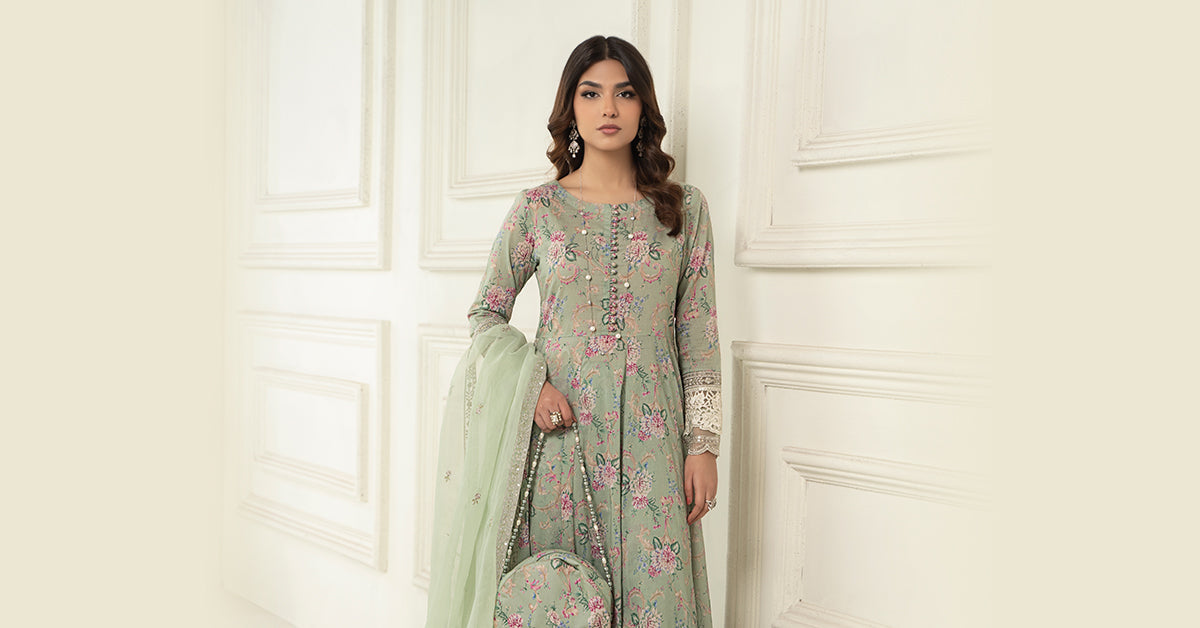 3 Piece Printed Lawn Suit