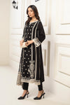 3 Piece Embroidered Self Jacquard Suit