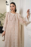 3 Piece Embroidered Self Jacquard Suit