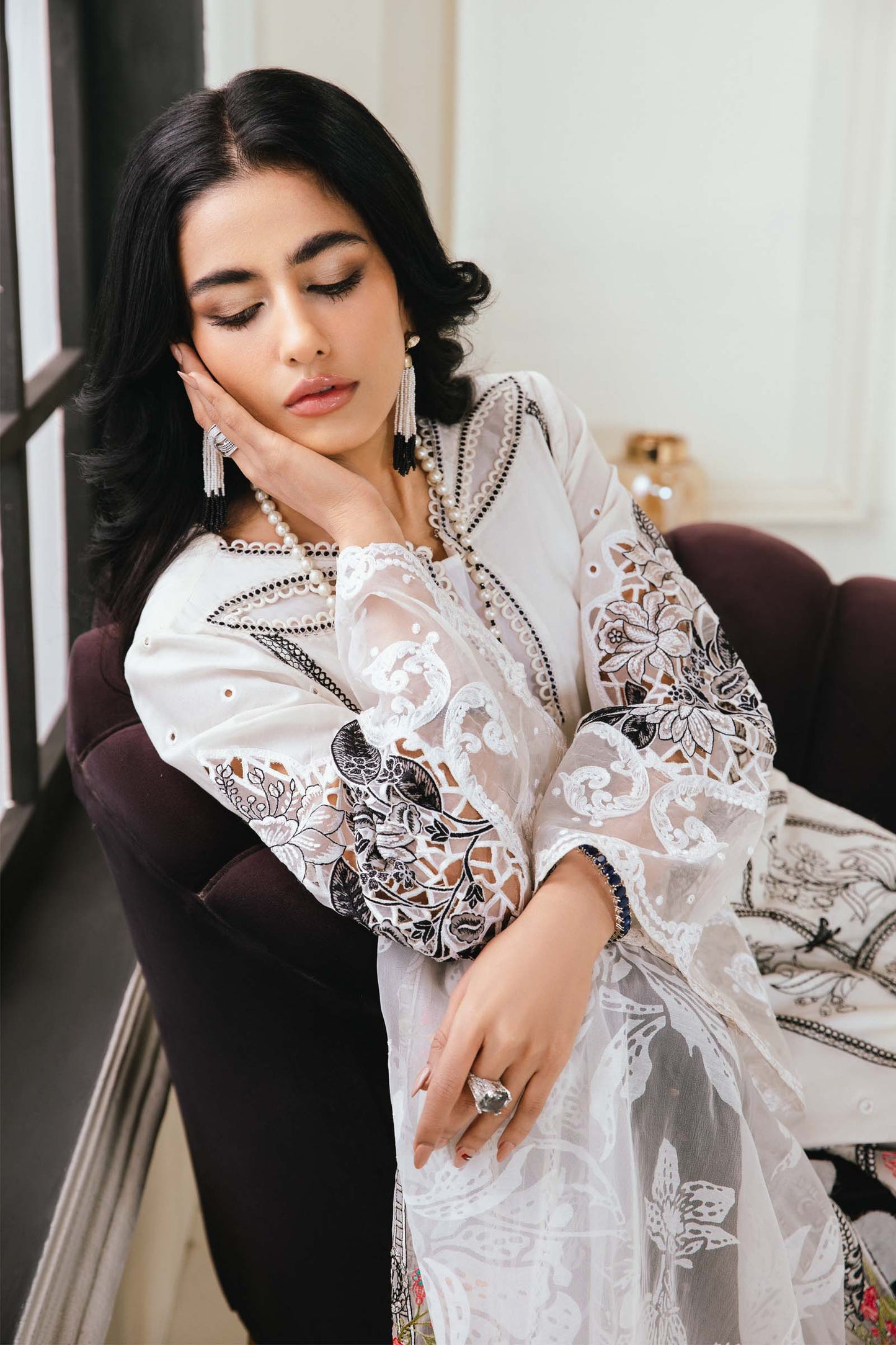 3 Piece Embroidered Lawn Suit