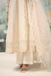 3 Piece Embroidered Organza Suit