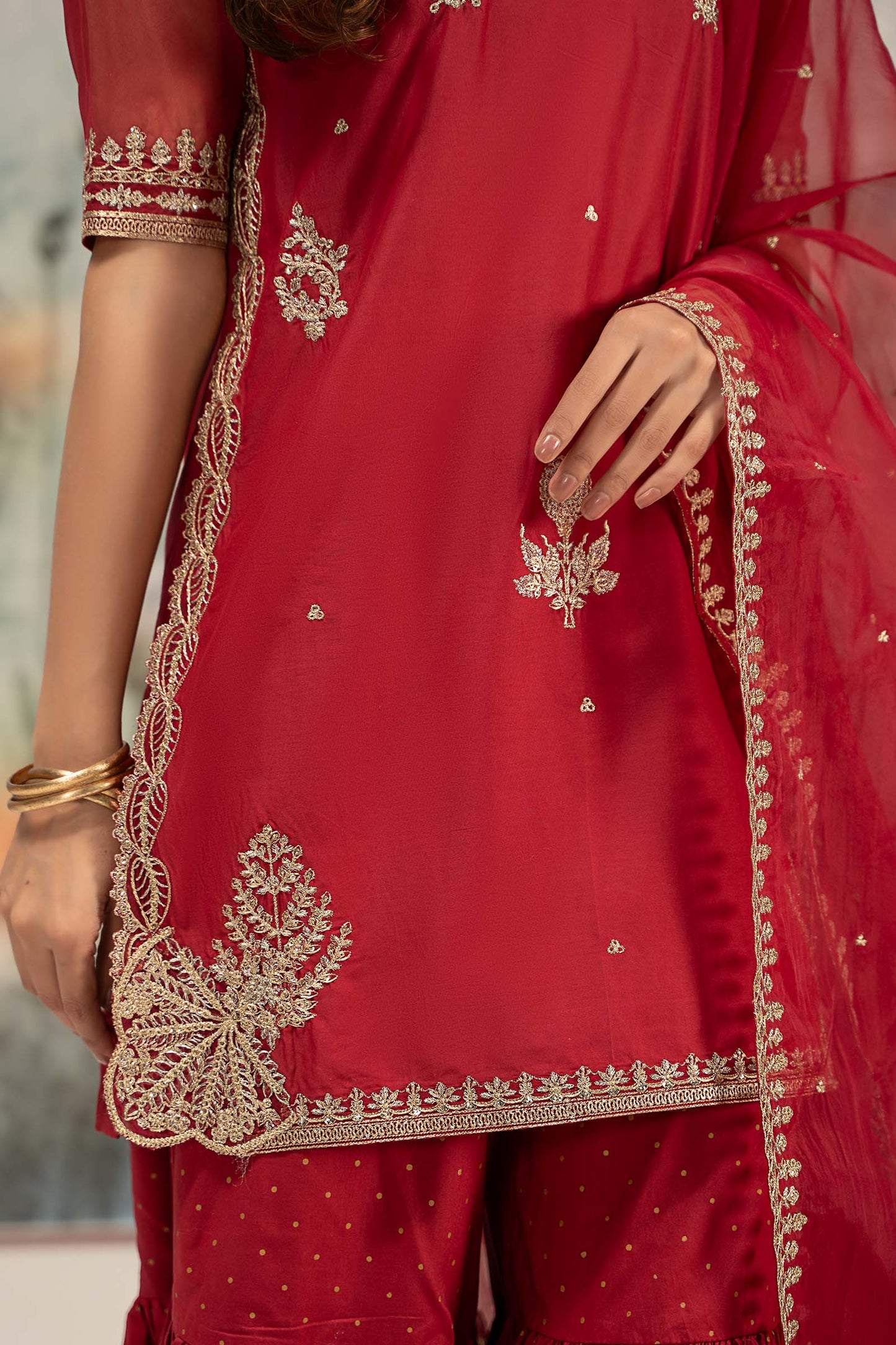 3 Piece Embroidered Lawn Suit
