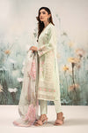 3 Piece Embroidered Dobby Lawn Suit