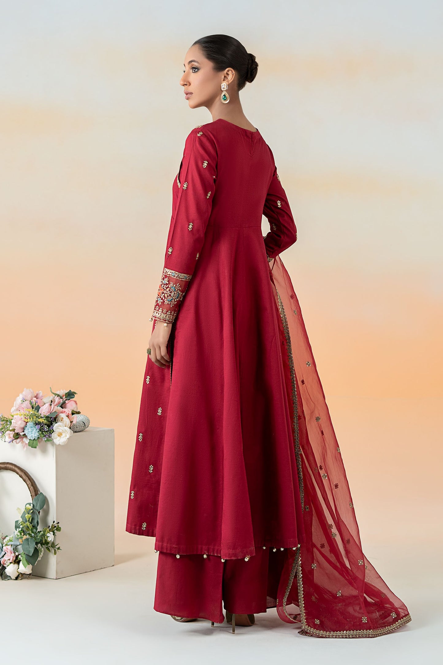 3 Piece Embroidered Lawn Suit