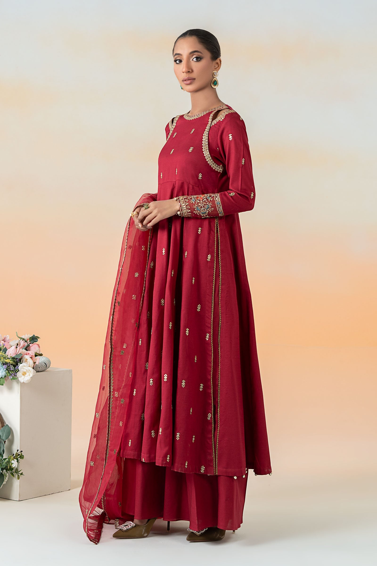 3 Piece Embroidered Lawn Suit