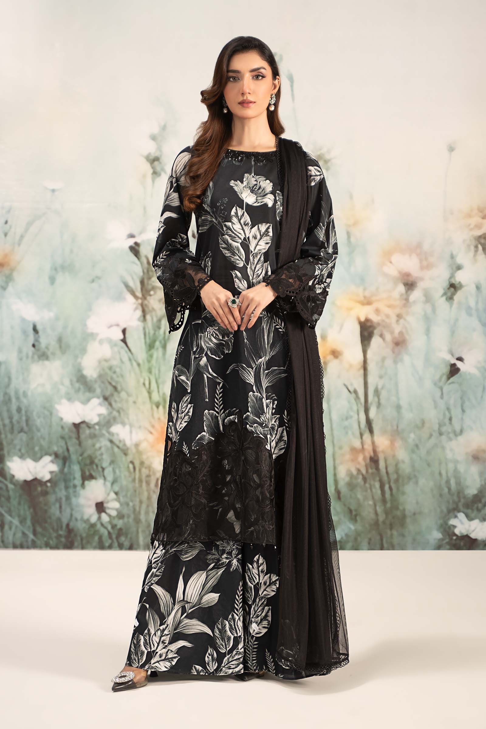 3 Piece Printed Lawn Suit