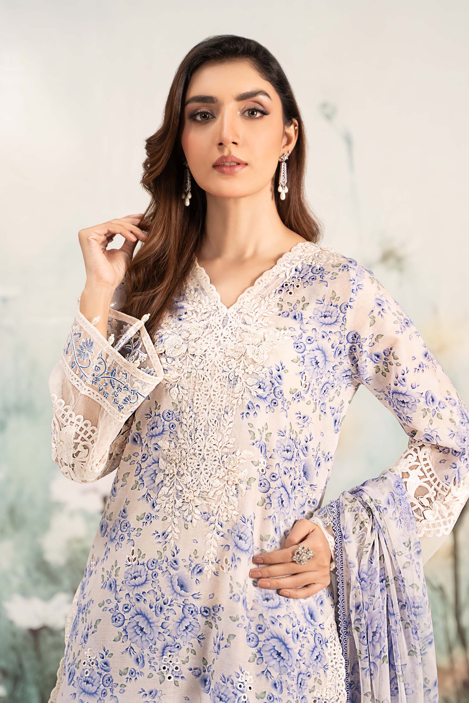 3 Piece Printed Lawn Suit