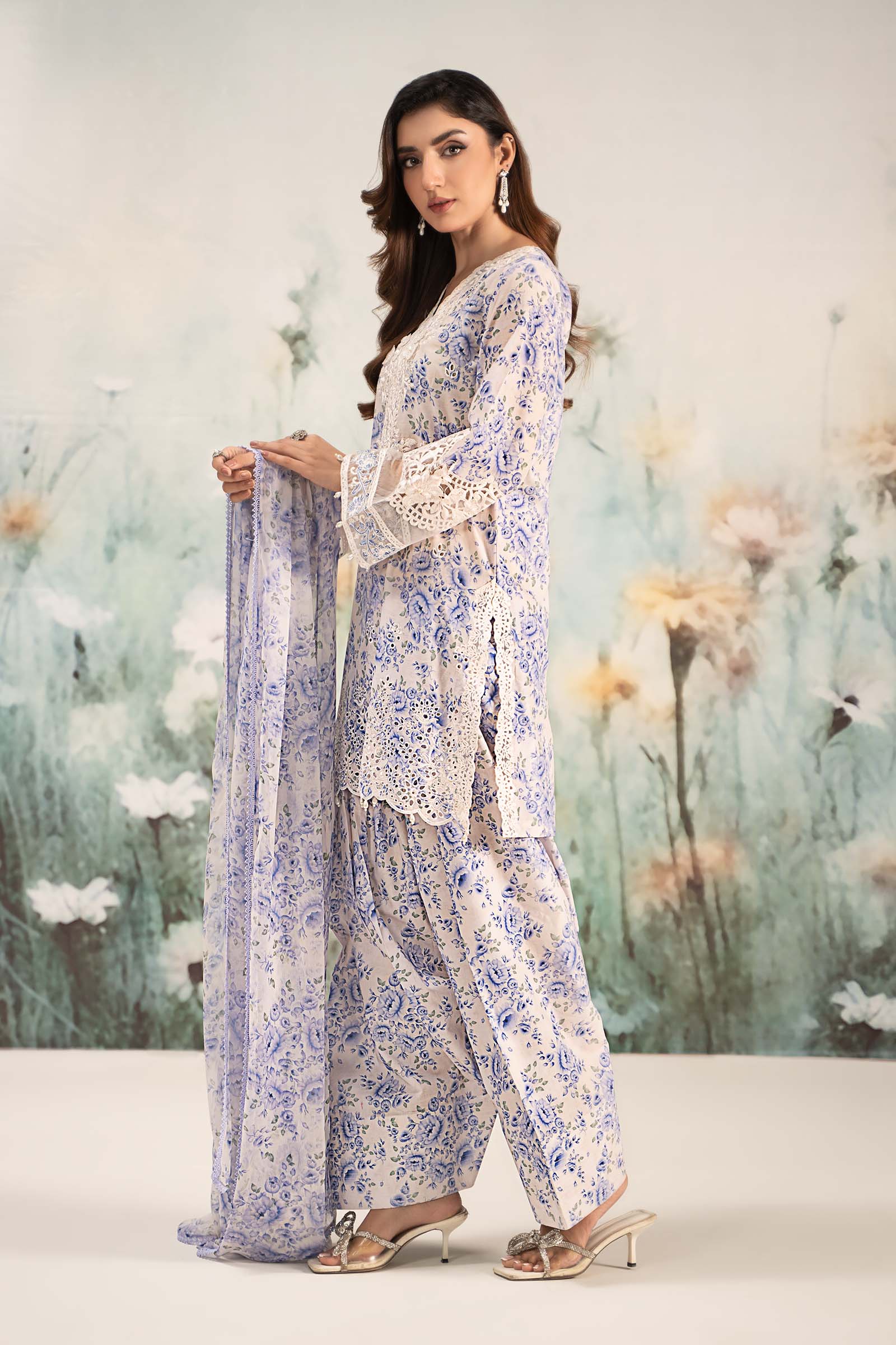 3 Piece Printed Lawn Suit