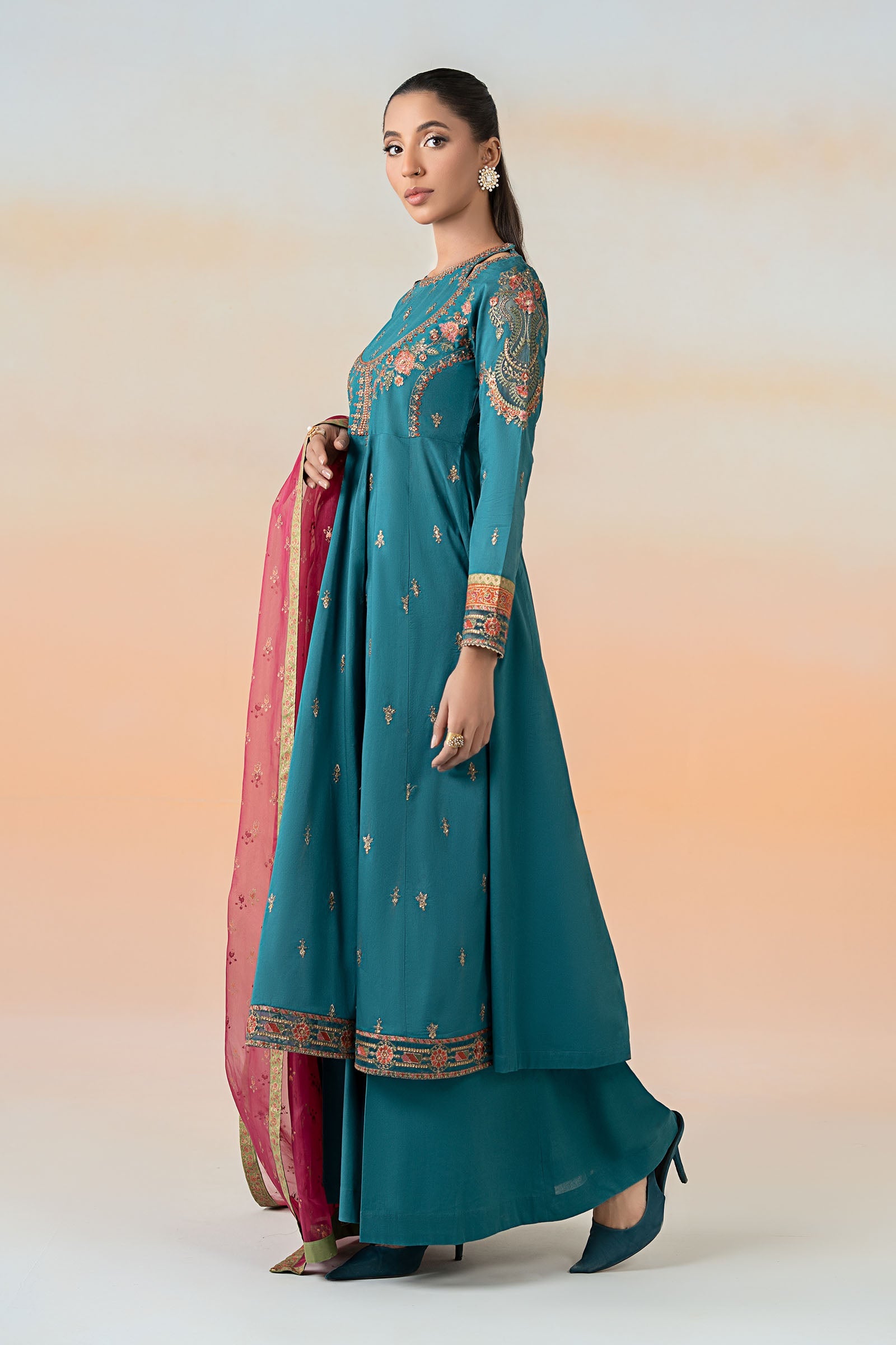 3 Piece Embroidered Lawn Suit