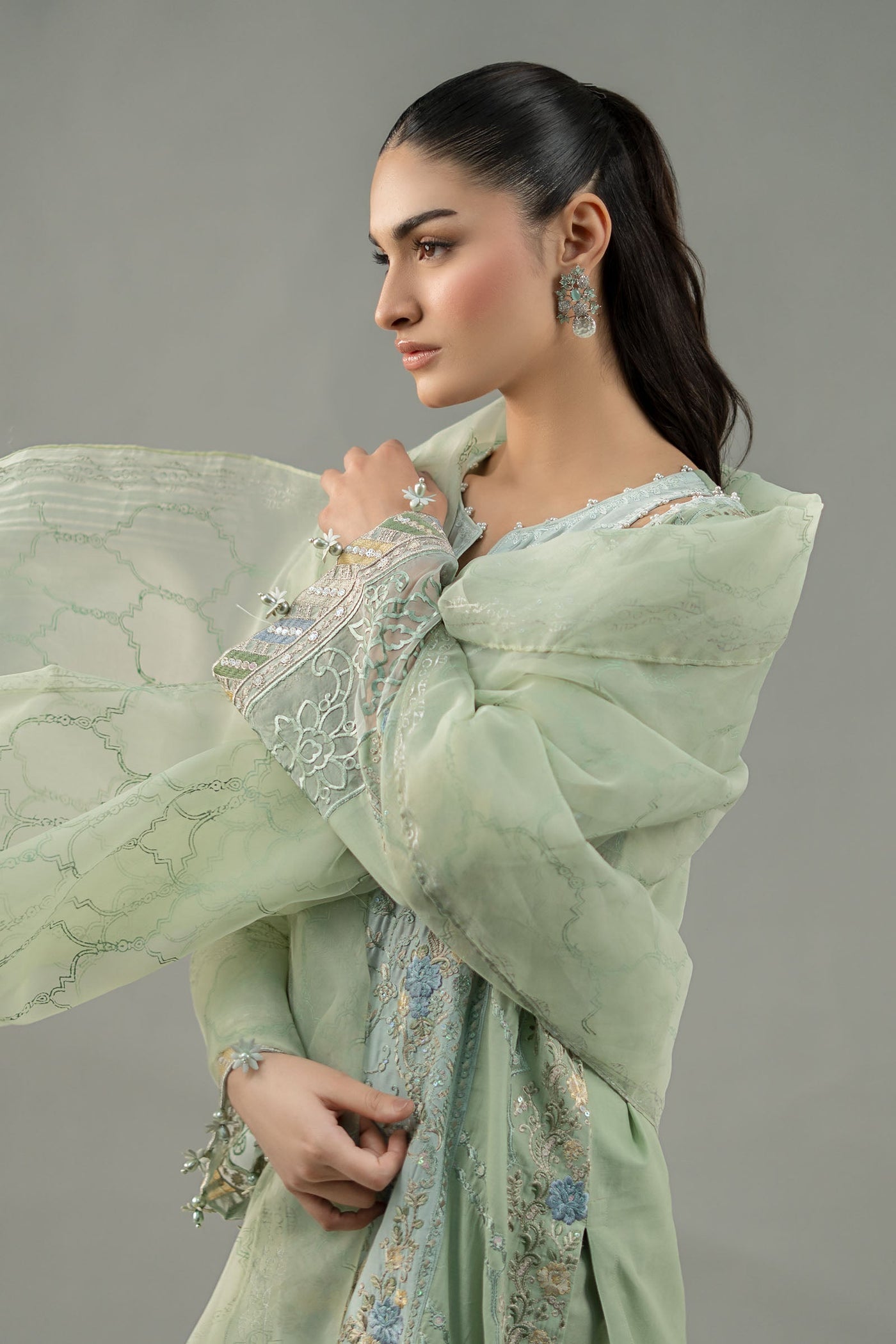 3 Piece Embroidered Lawn Suit