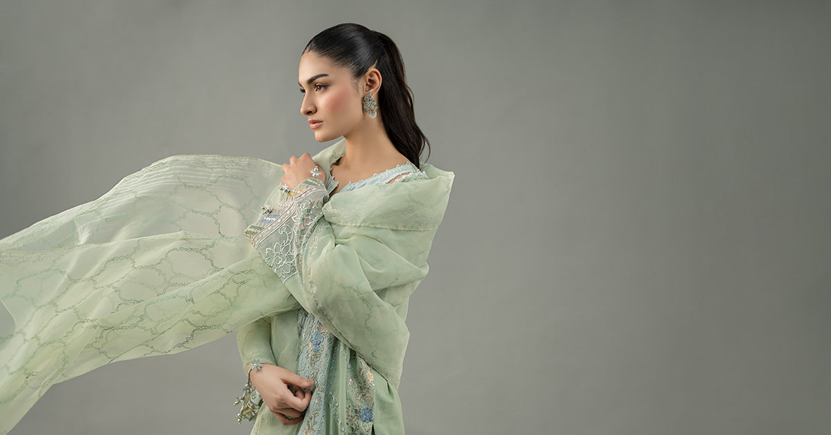 3 Piece Embroidered Lawn Suit