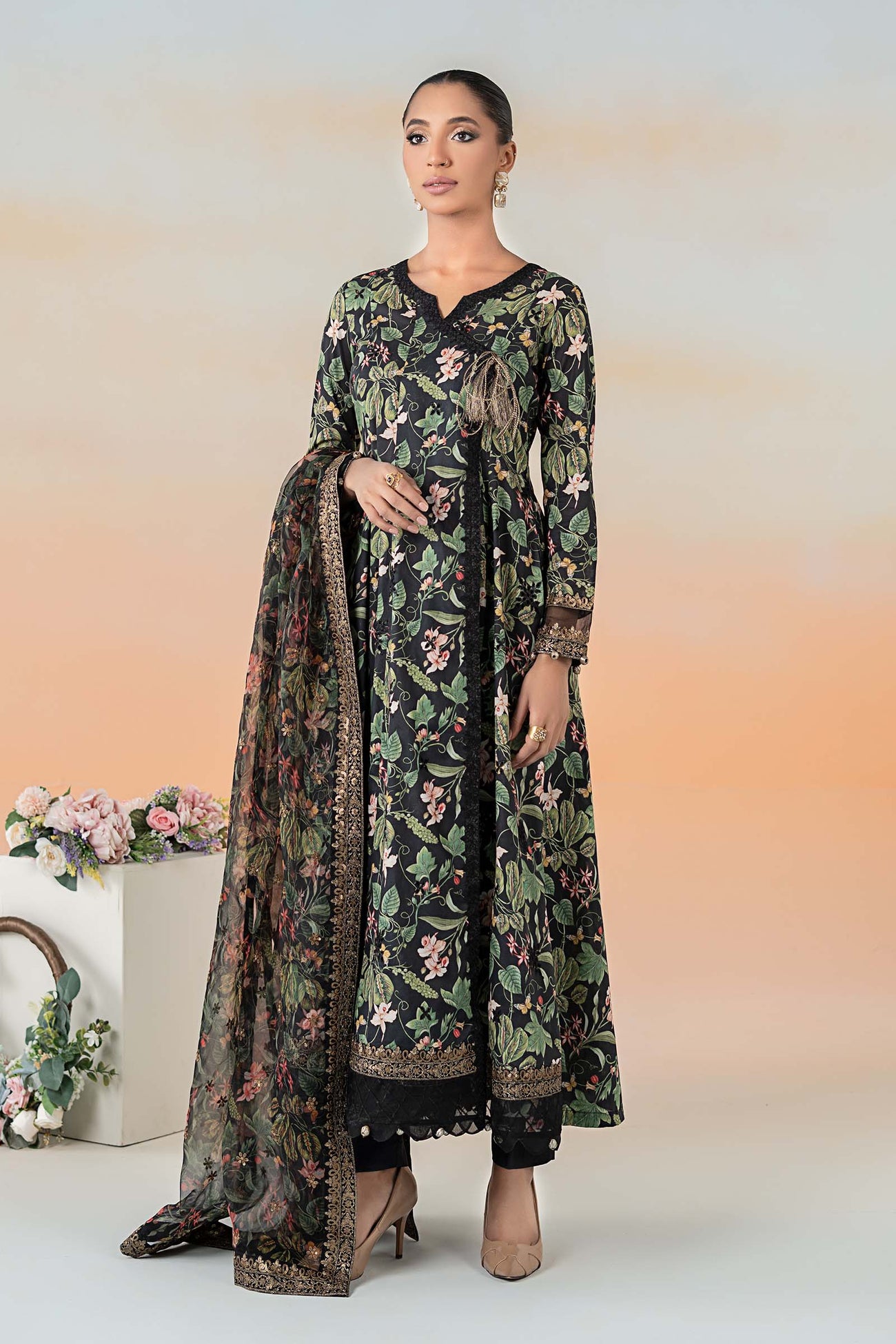 3 Piece Printed Lawn Suit