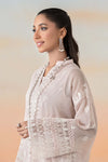3 Piece Embroidered Cotton Net Suit