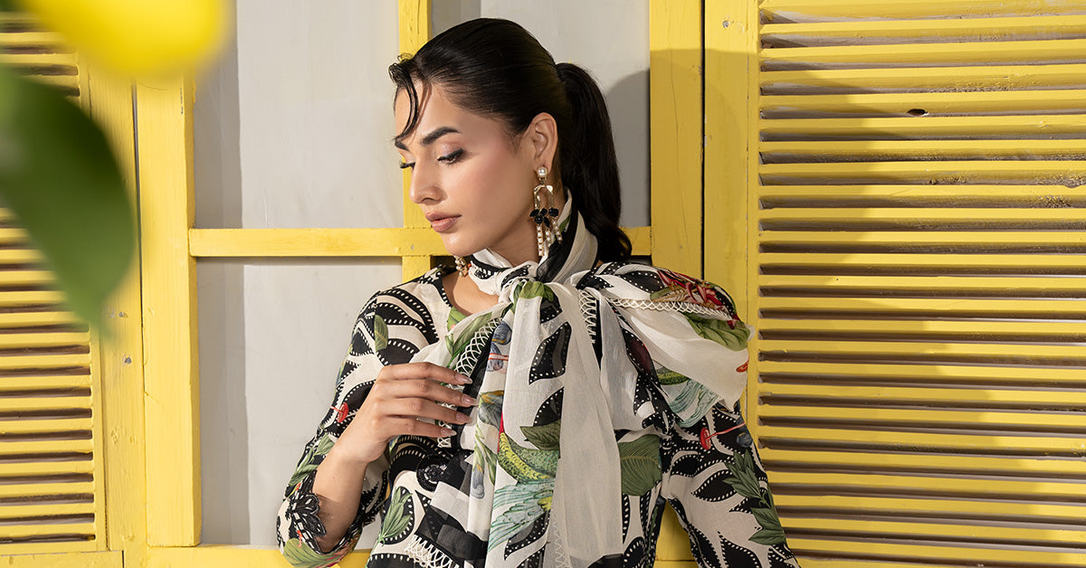 3 Piece Embroidered Lawn Suit