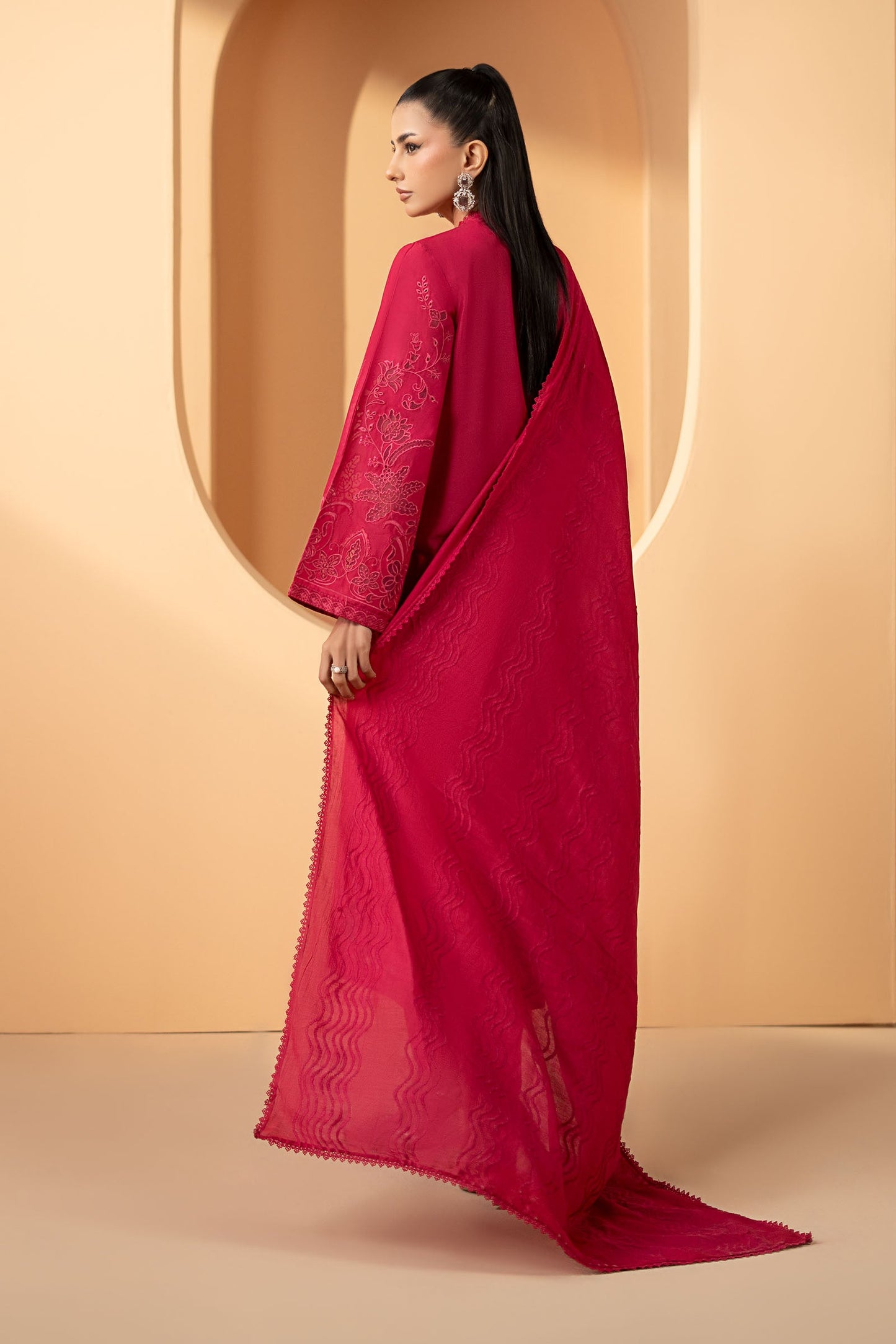 3 Piece Embroidered Lawn Suit