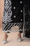 3 Piece Embroidered Self Jacquard Suit
