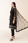 3 Piece Embroidered Chiffon Suit