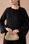3 Piece Embroidered Self Jacquard Suit