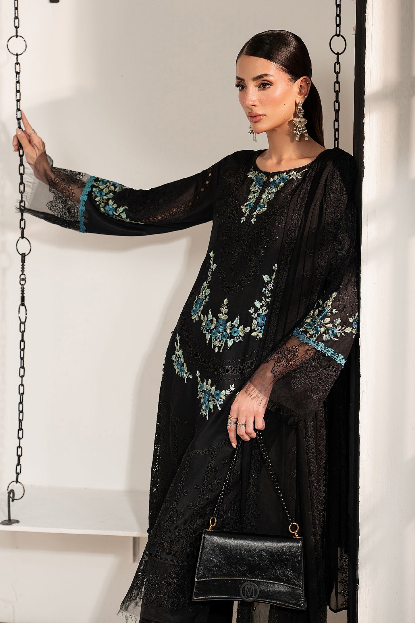 3 Piece Embroidered Lawn Suit