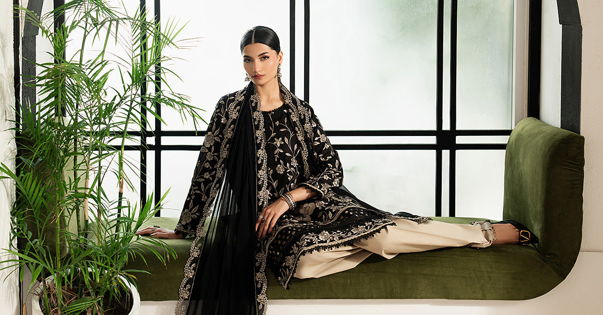 3 Piece Embroidered Lawn Suit