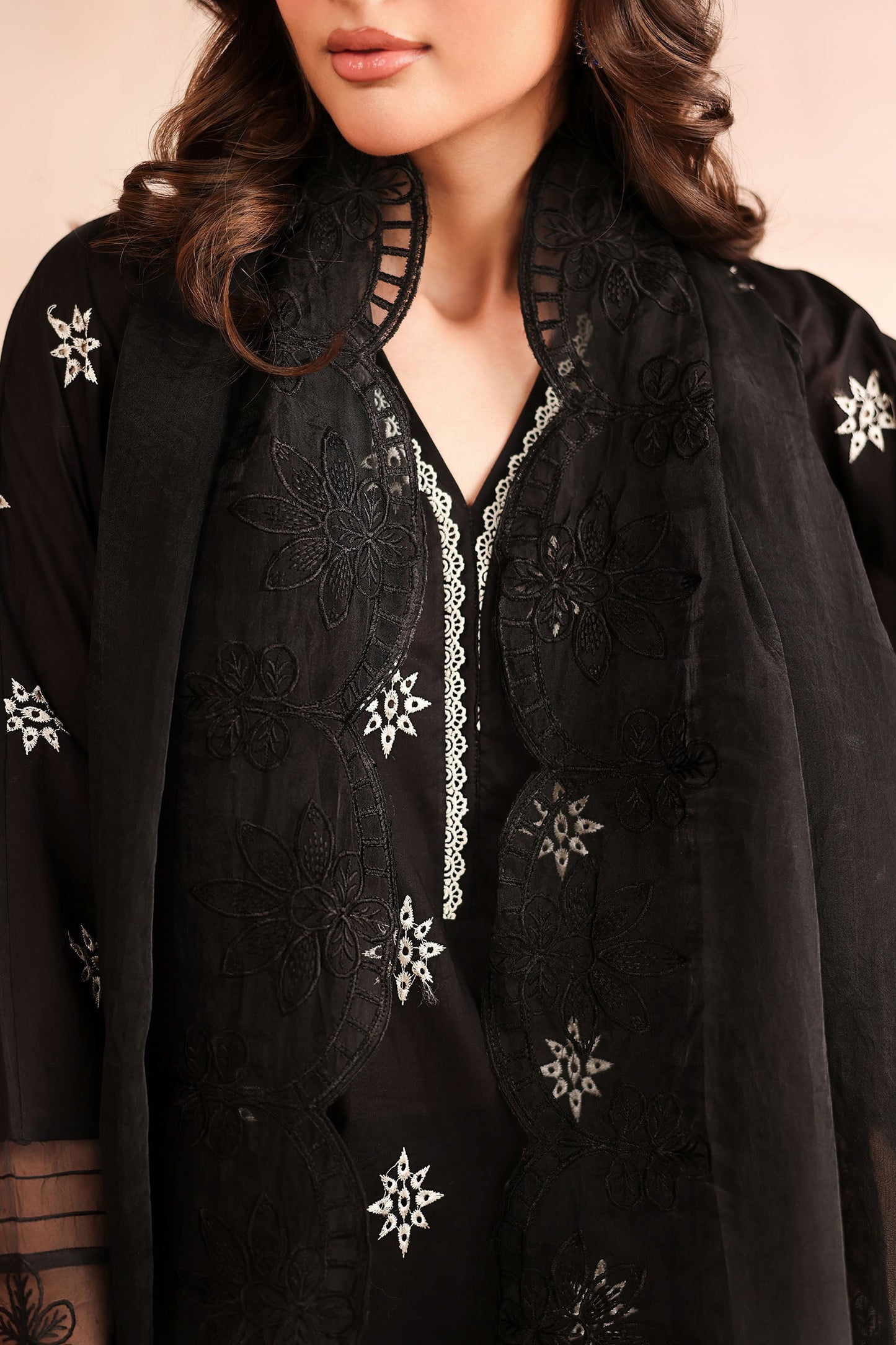 3 Piece Embroidered Lawn Suit