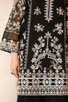 3 Piece Embroidered Cotton Net Suit