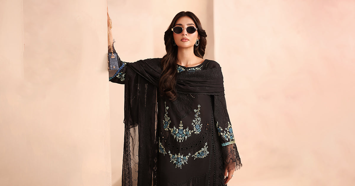 3 Piece Embroidered Lawn Suit