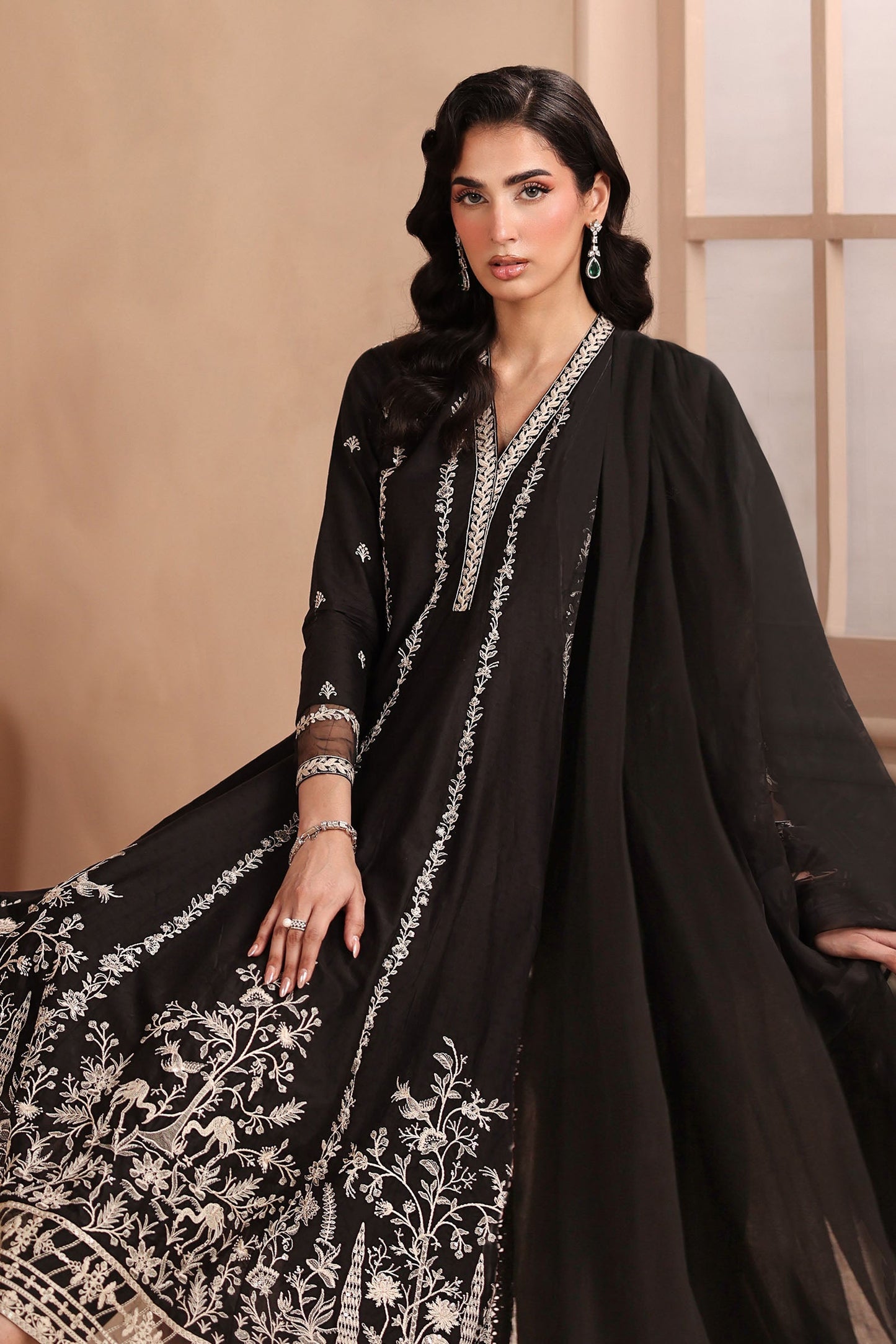 3 Piece Embroidered Lawn Suit