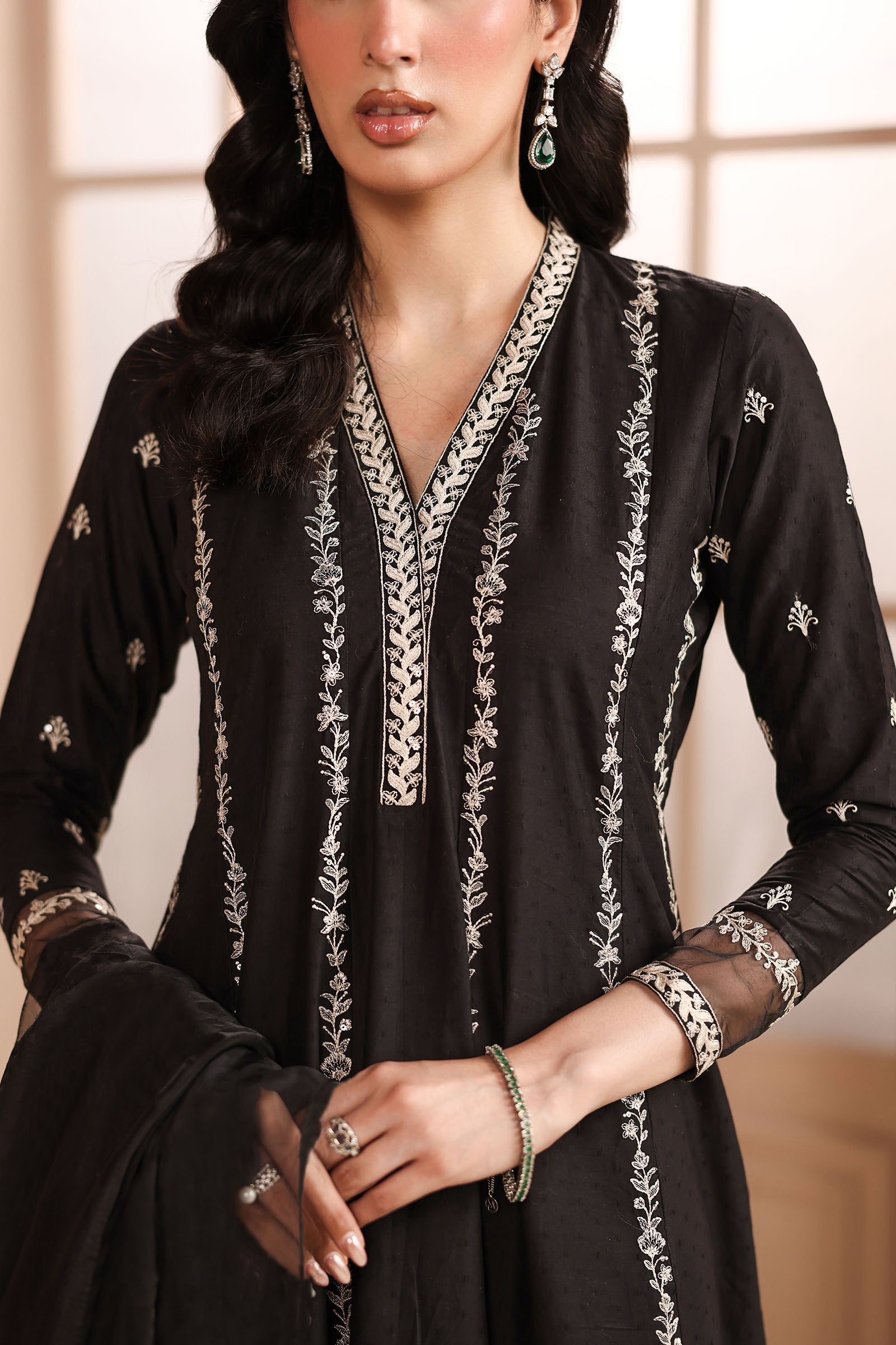 3 Piece Embroidered Lawn Suit