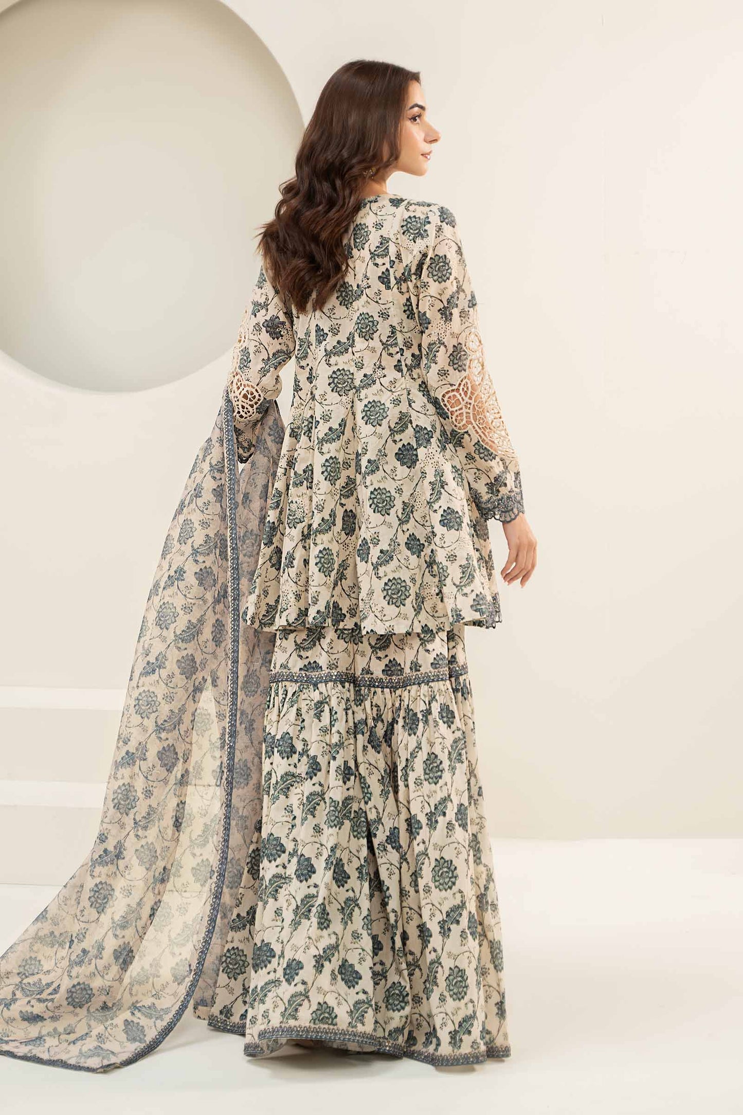 3 Piece Printed Lawn Suit