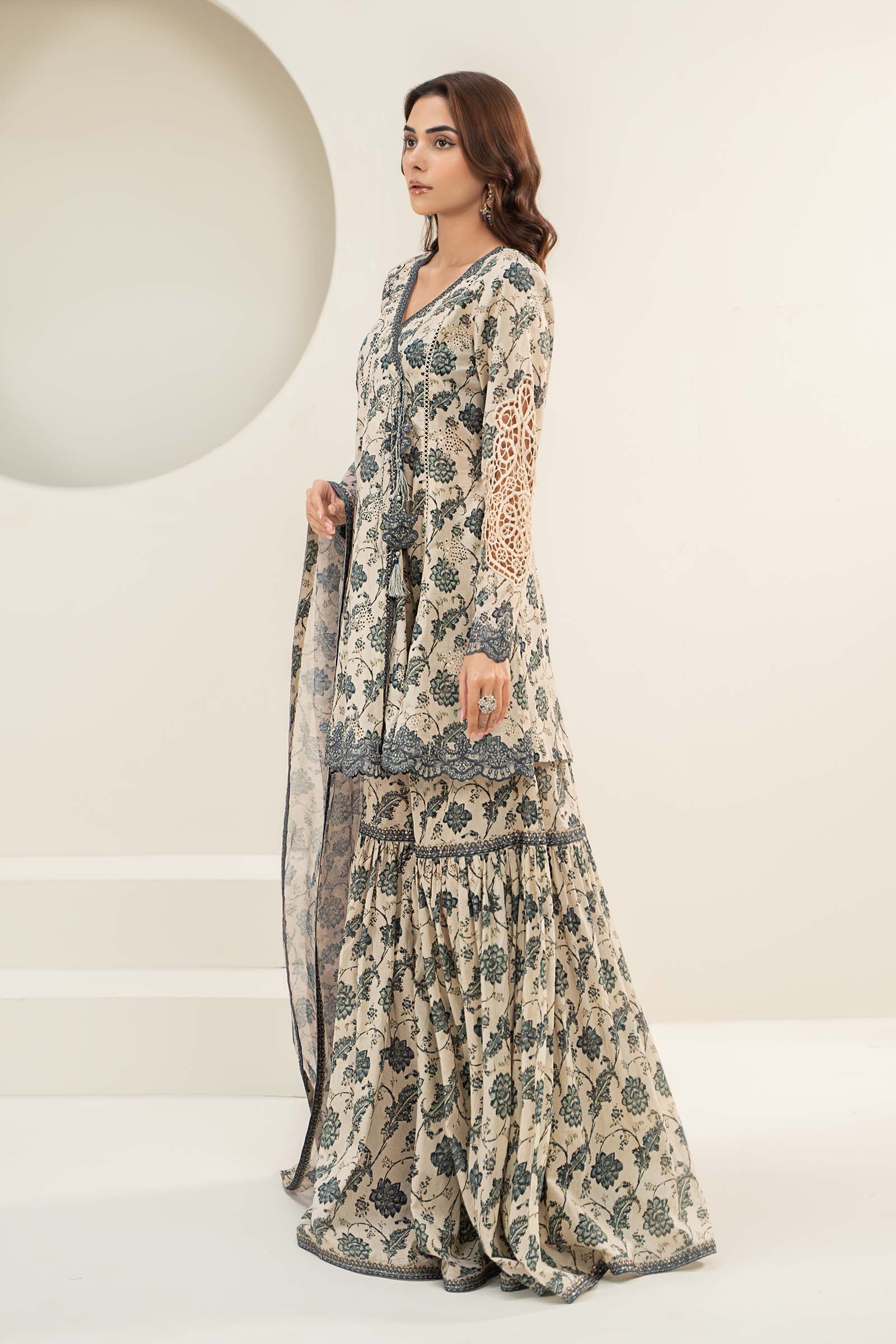 3 Piece Printed Lawn Suit