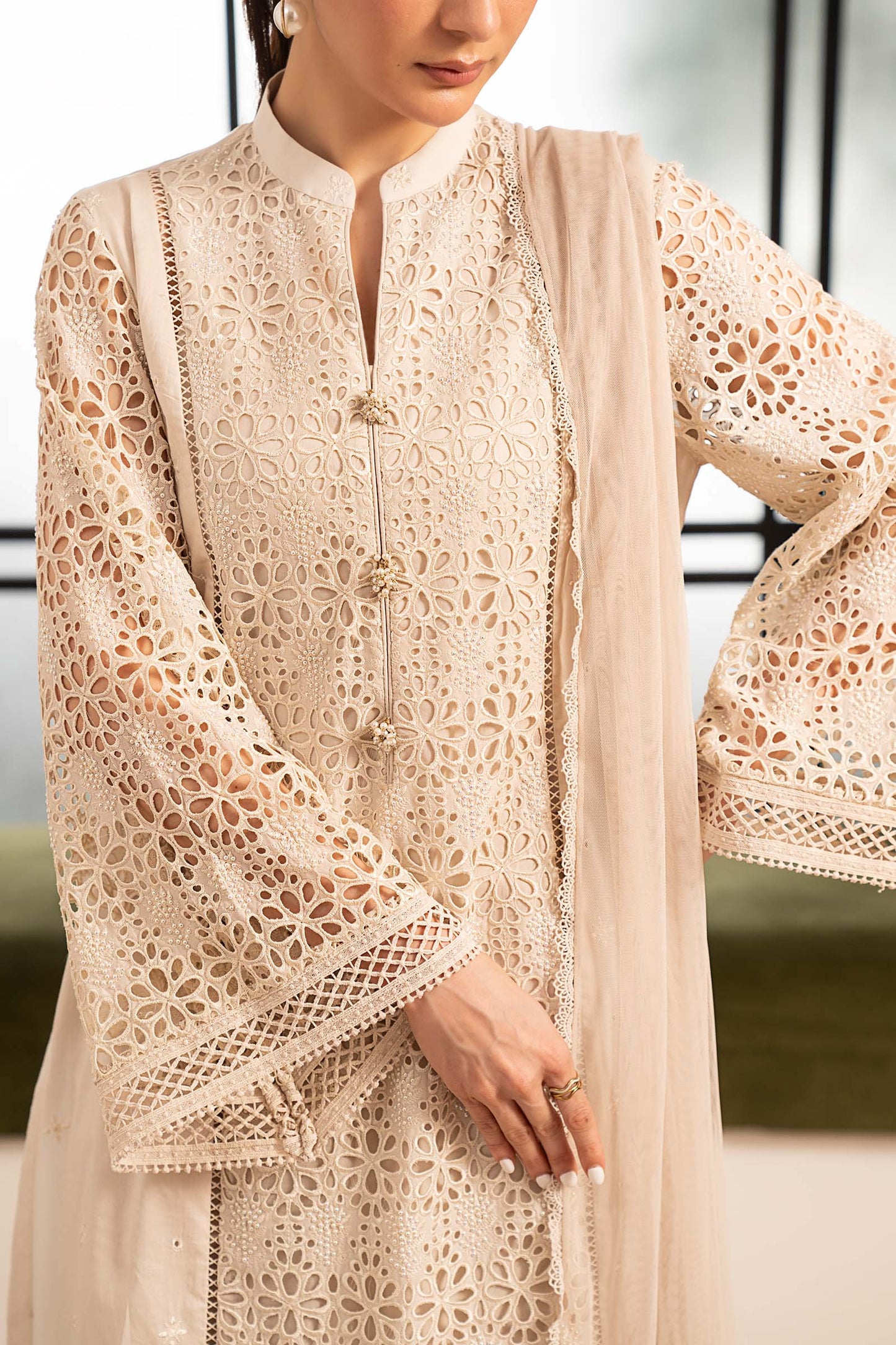 3 Piece Embroidered Lawn Suit