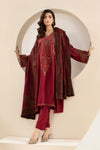 3 Piece Embroidered Linen Suit