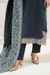 3 Piece Embroidered Linen Suit
