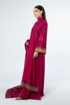 3 Piece Embroidered Linen Suit