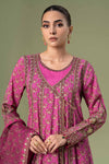 3 Piece Embroidered Linen Suit