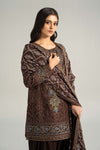 3 Piece Embroidered Khaddar Suit