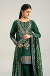 3 Piece Embroidered Khaddar Suit