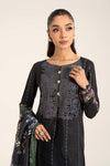 3 Piece Embroidered Linen Suit